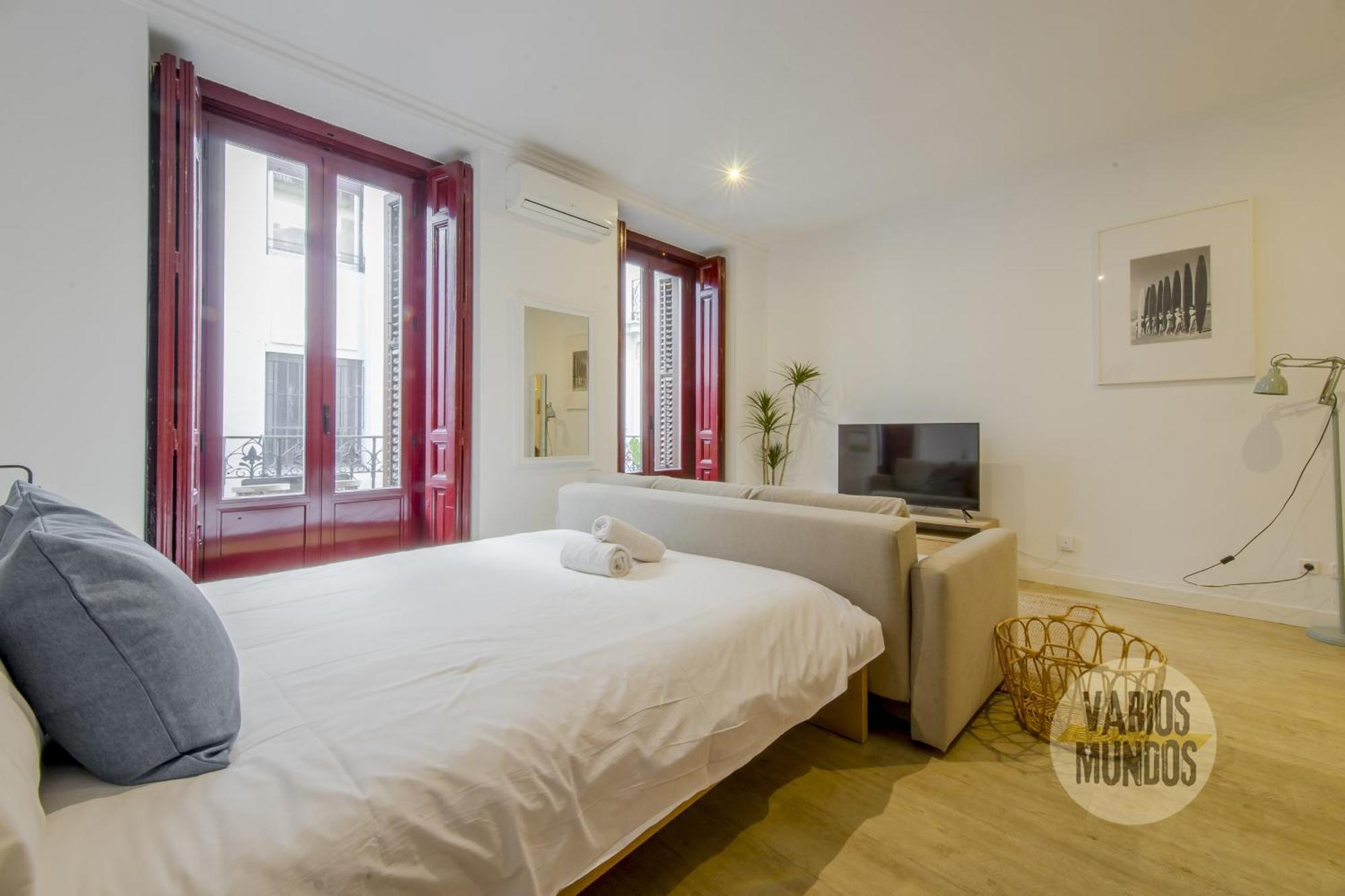 Beautiful Loft Para 3Pax En Huertas-Cortes Madrid Extérieur photo