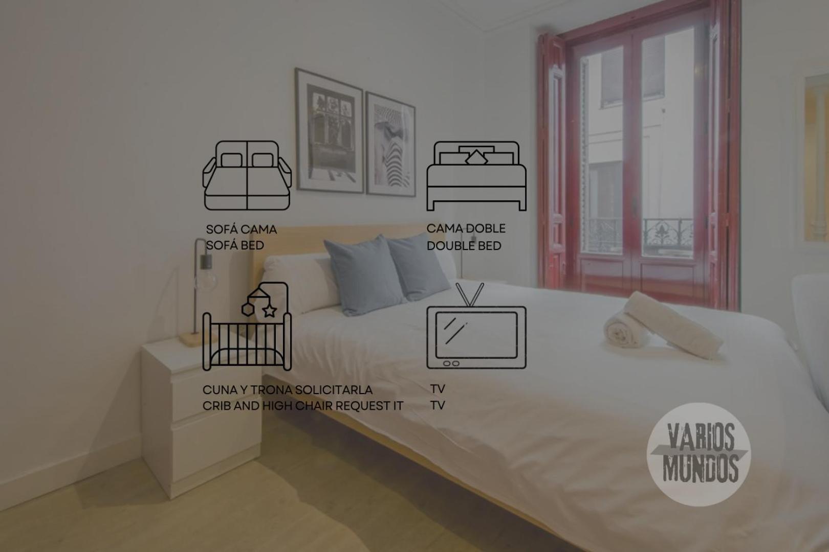 Beautiful Loft Para 3Pax En Huertas-Cortes Madrid Extérieur photo